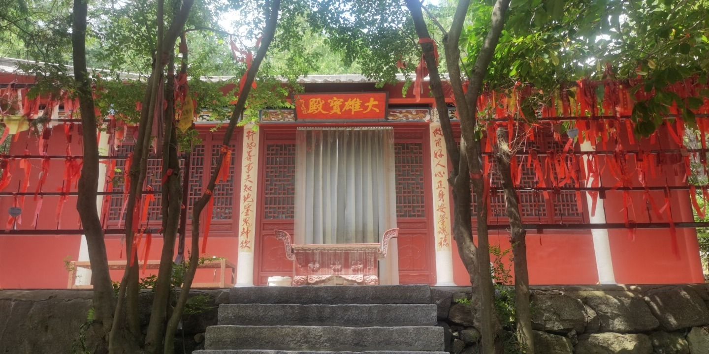 鹤鸣寺大雄宝殿实景照片