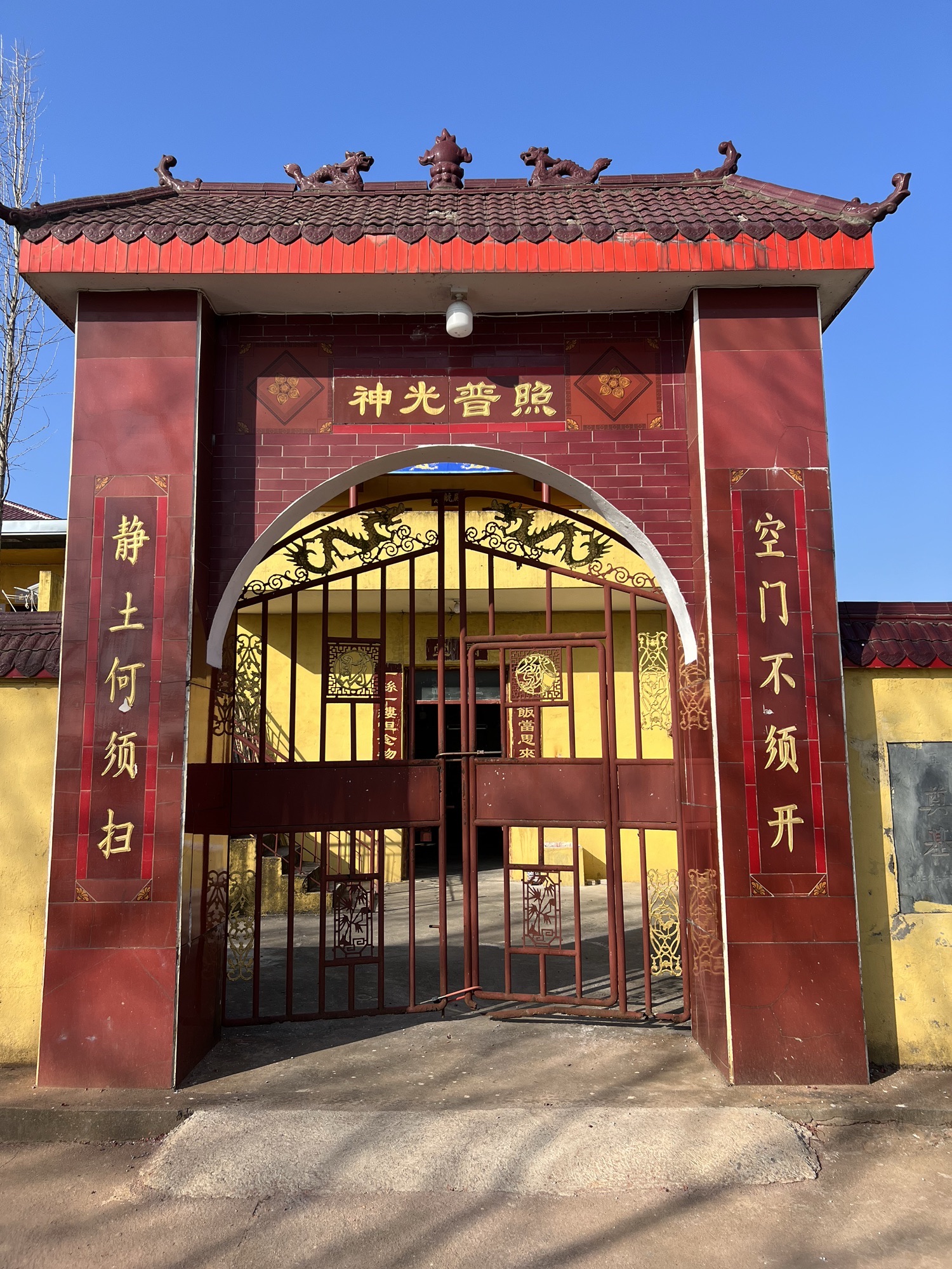 徐埠五显殿实景照片