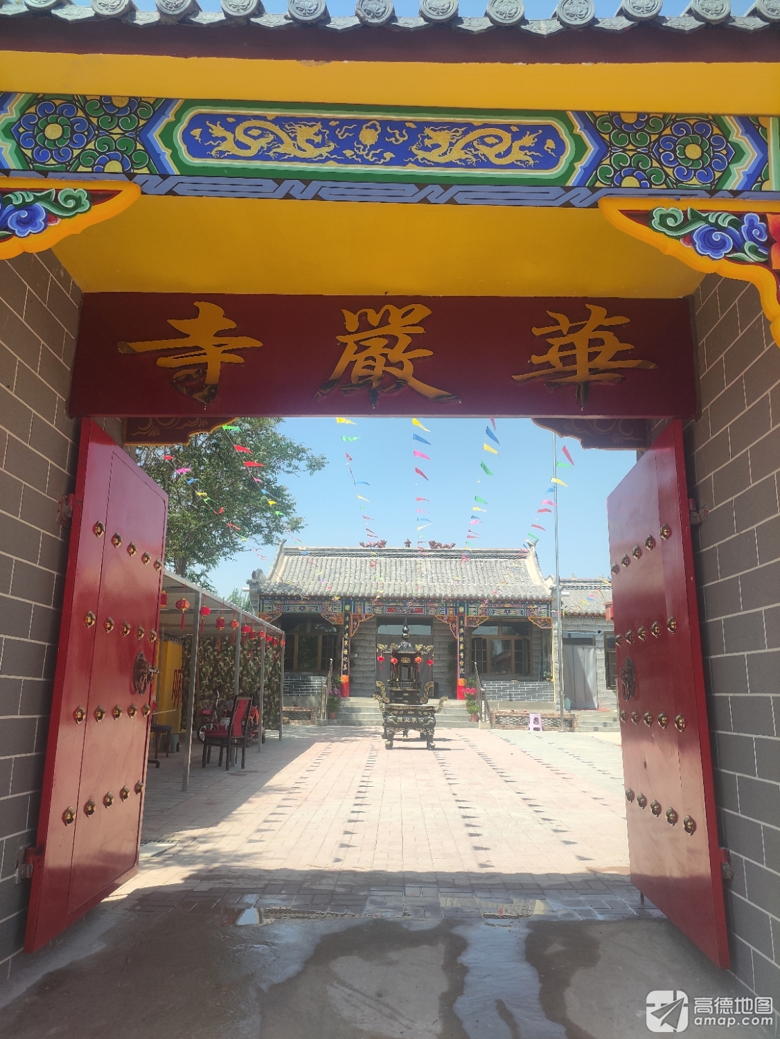 华严寺实景照片