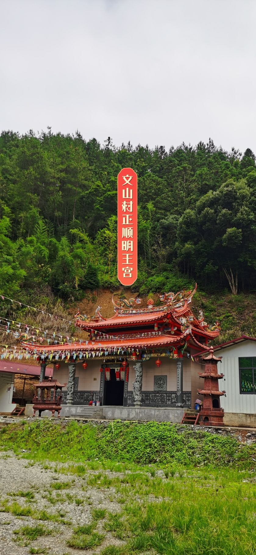 文山村正顺明王宫实景照片