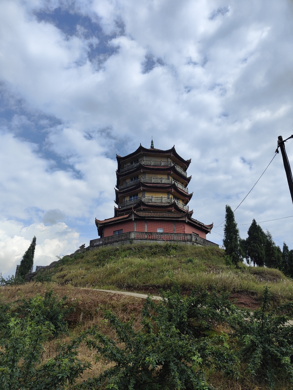 东林寺实景照片