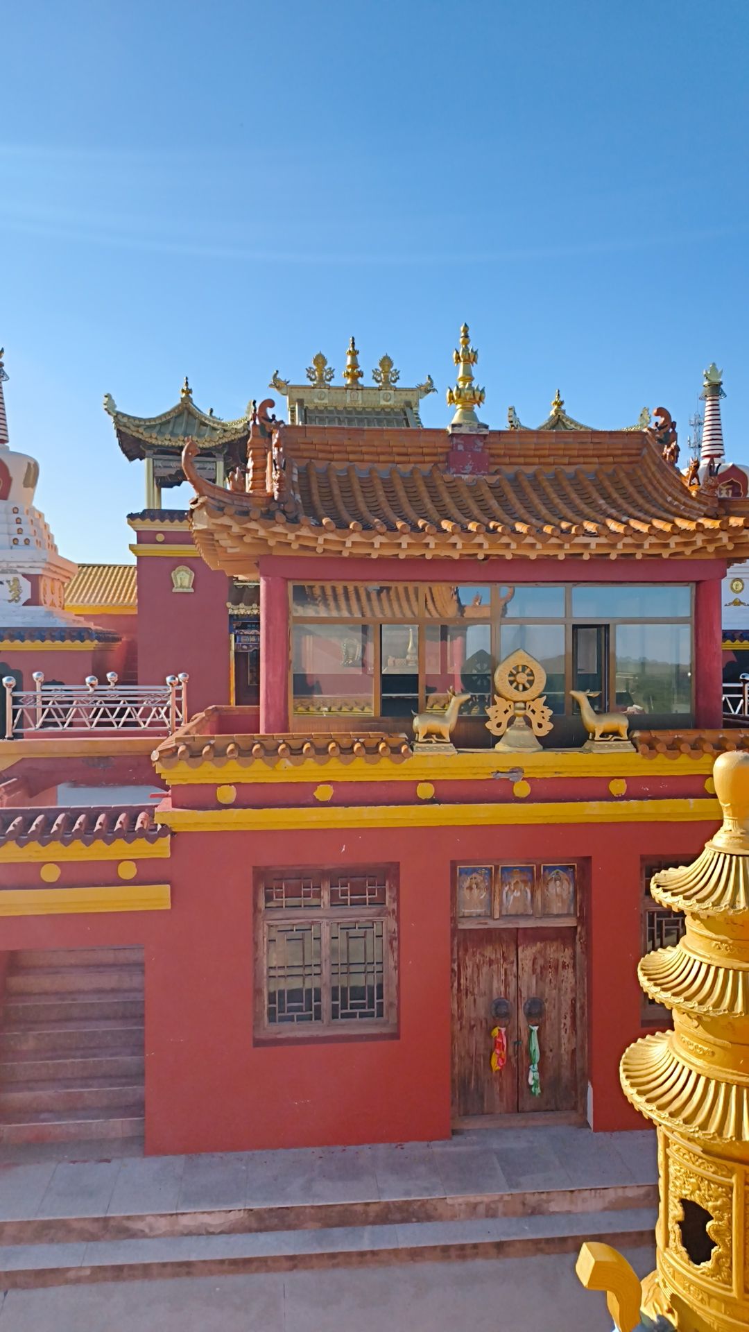 乌兰什里庙梁山寺实景照片