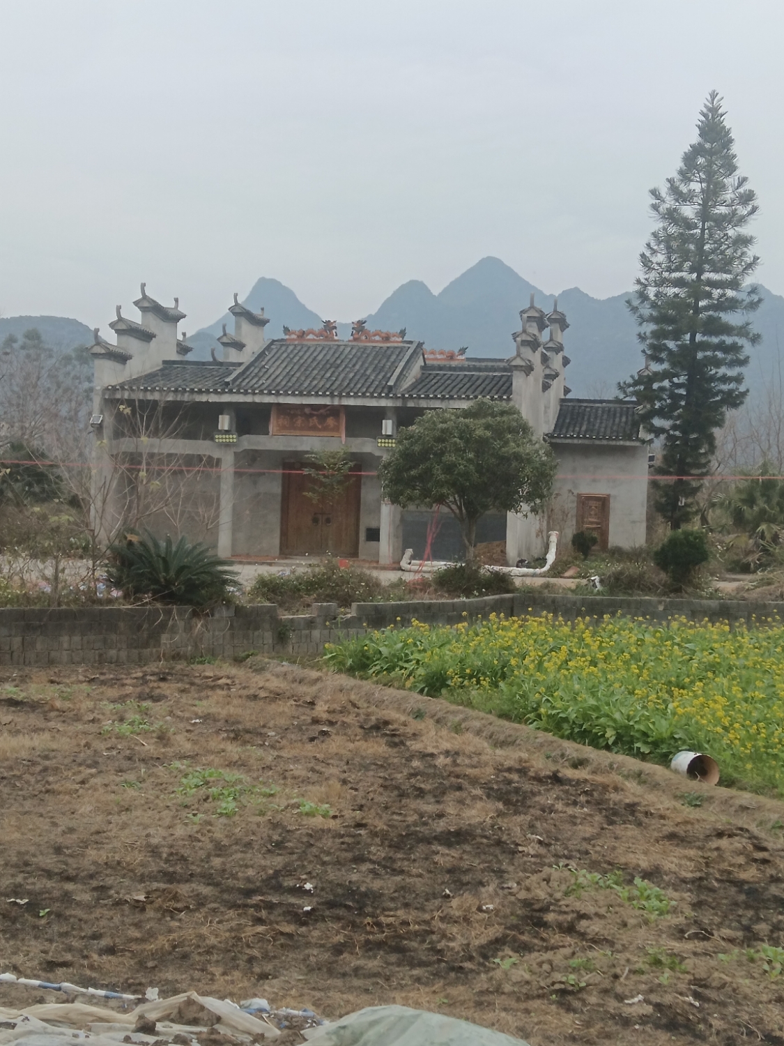 马家九队廖氏宗祠实景照片