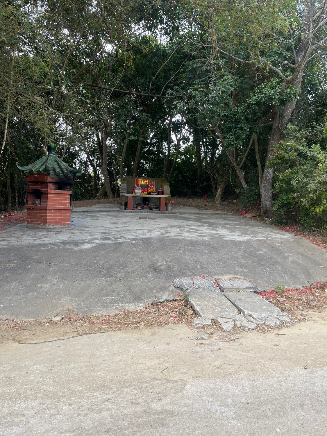 滨江园村北塔岭土地庙实景照片