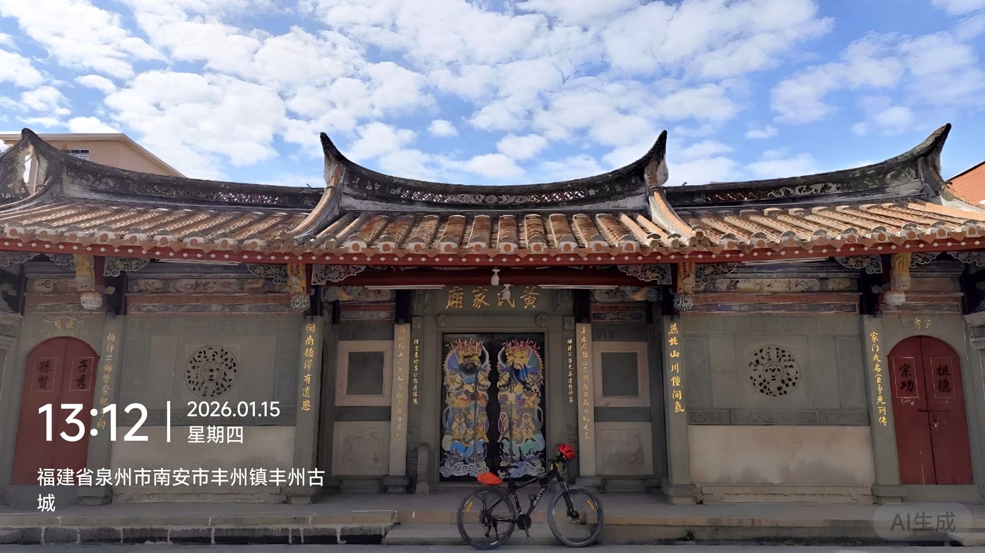 黄氏宗庙实景照片