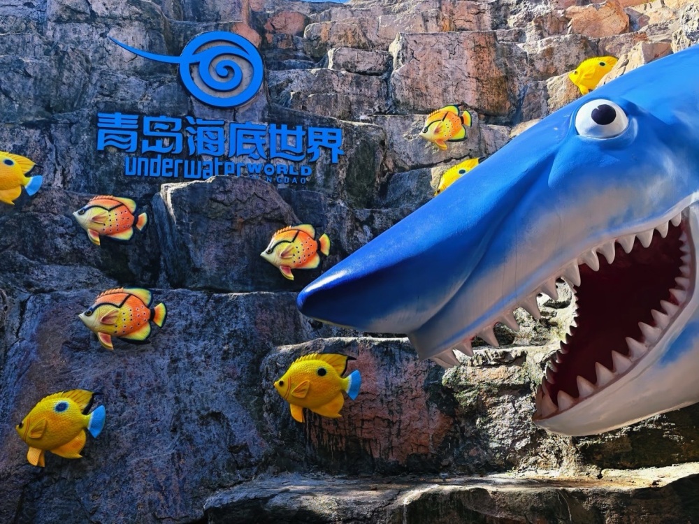 青岛海底世界景点图片