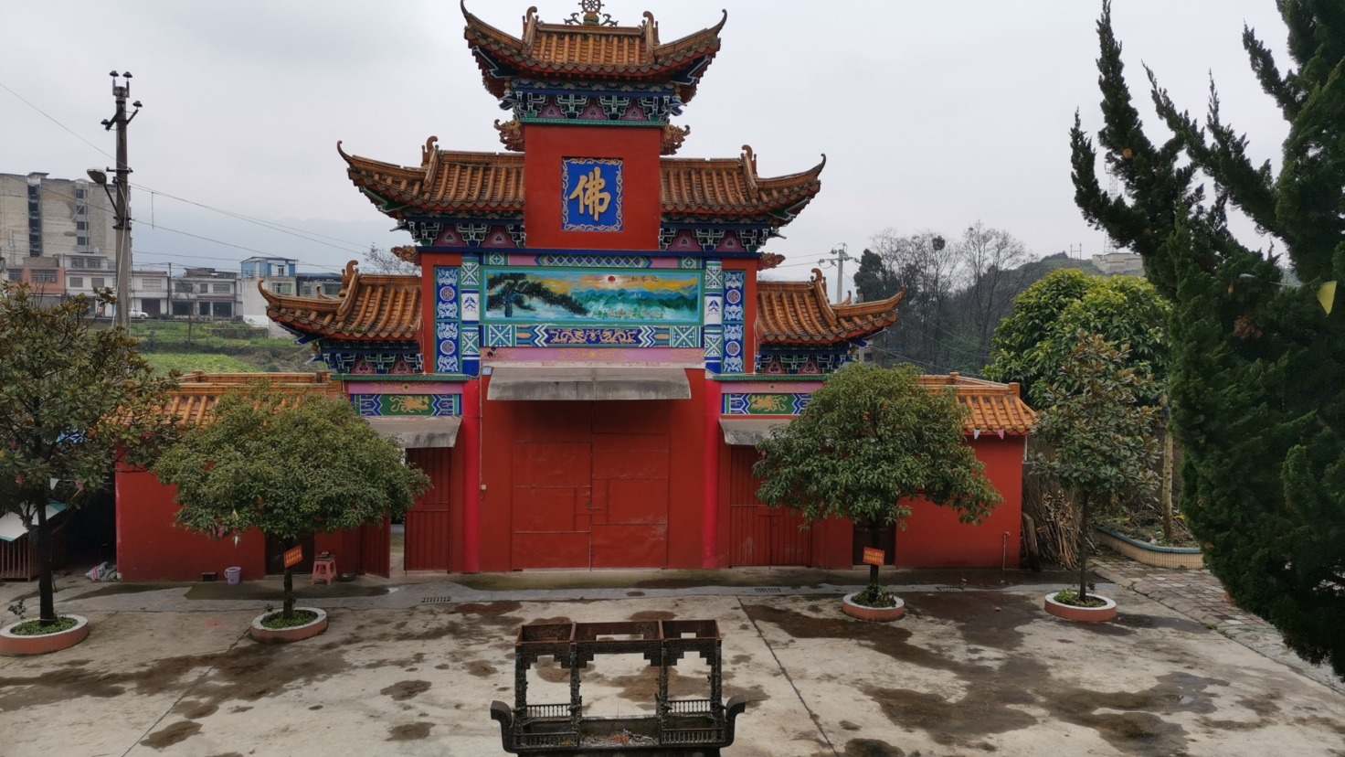玉屏寺实景照片