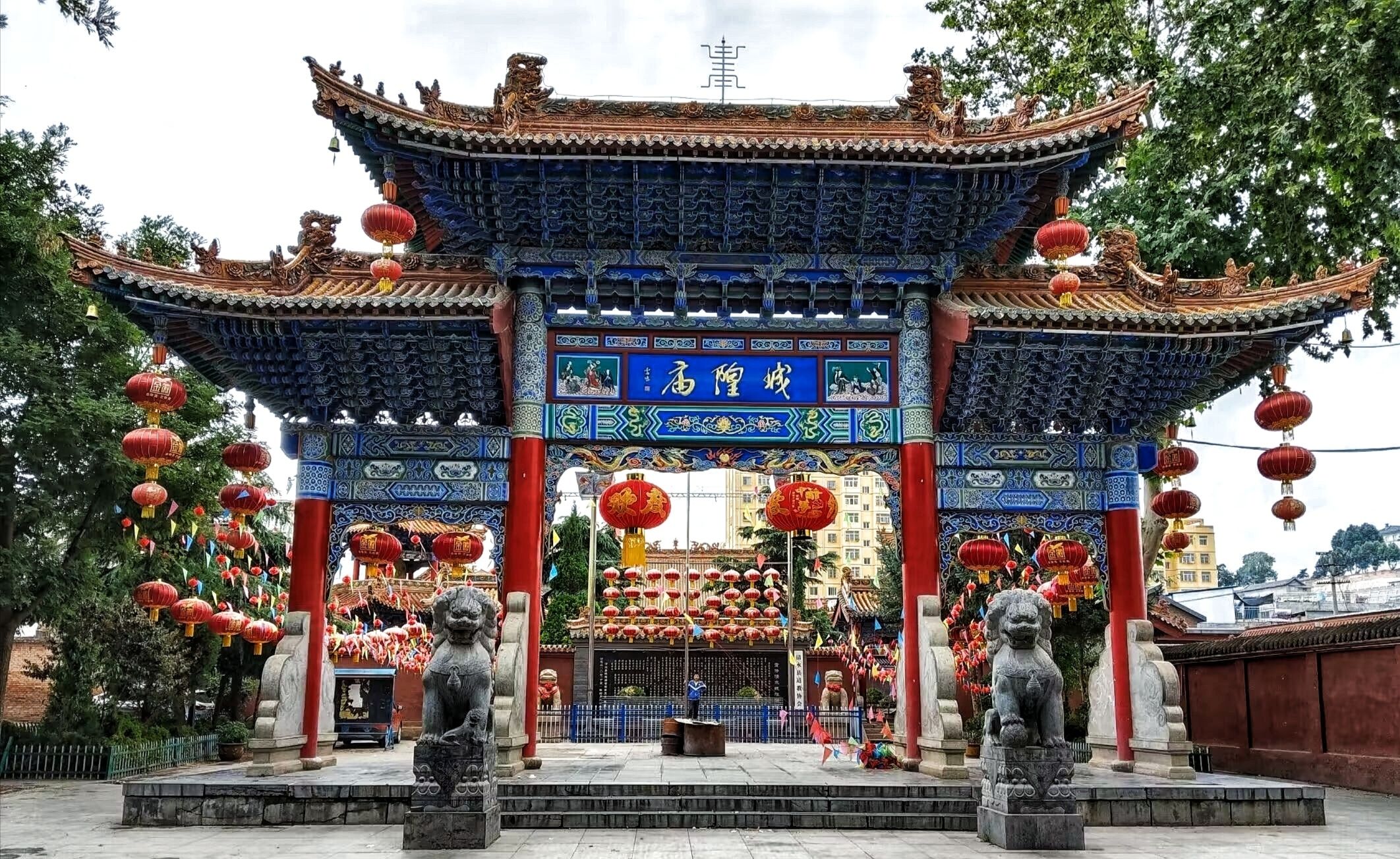 城隍庙实景照片