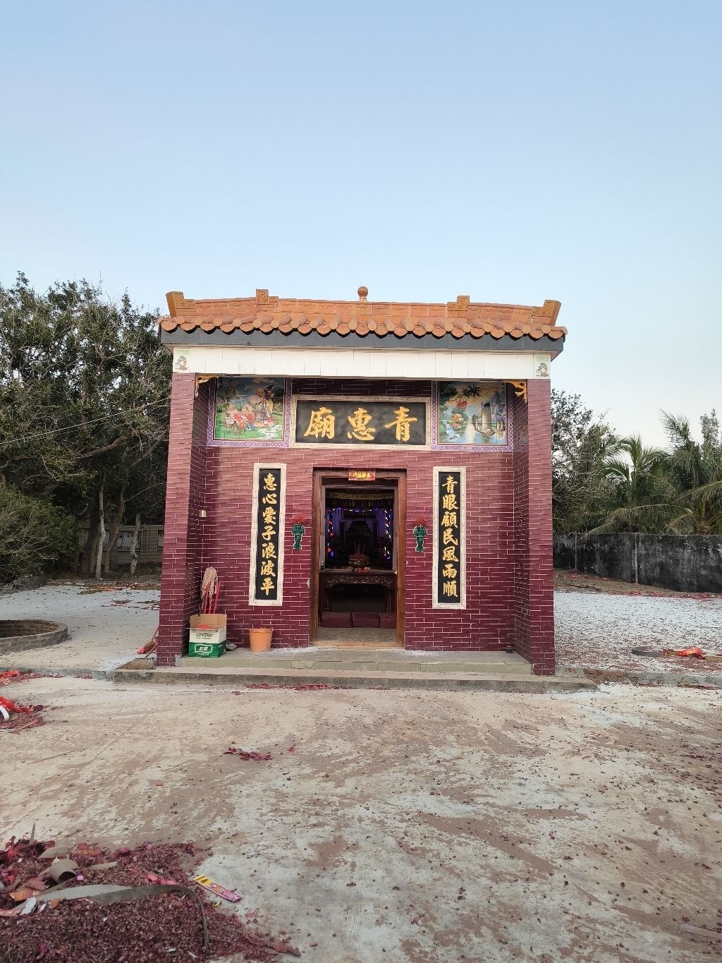 刘张村青惠庙实景照片