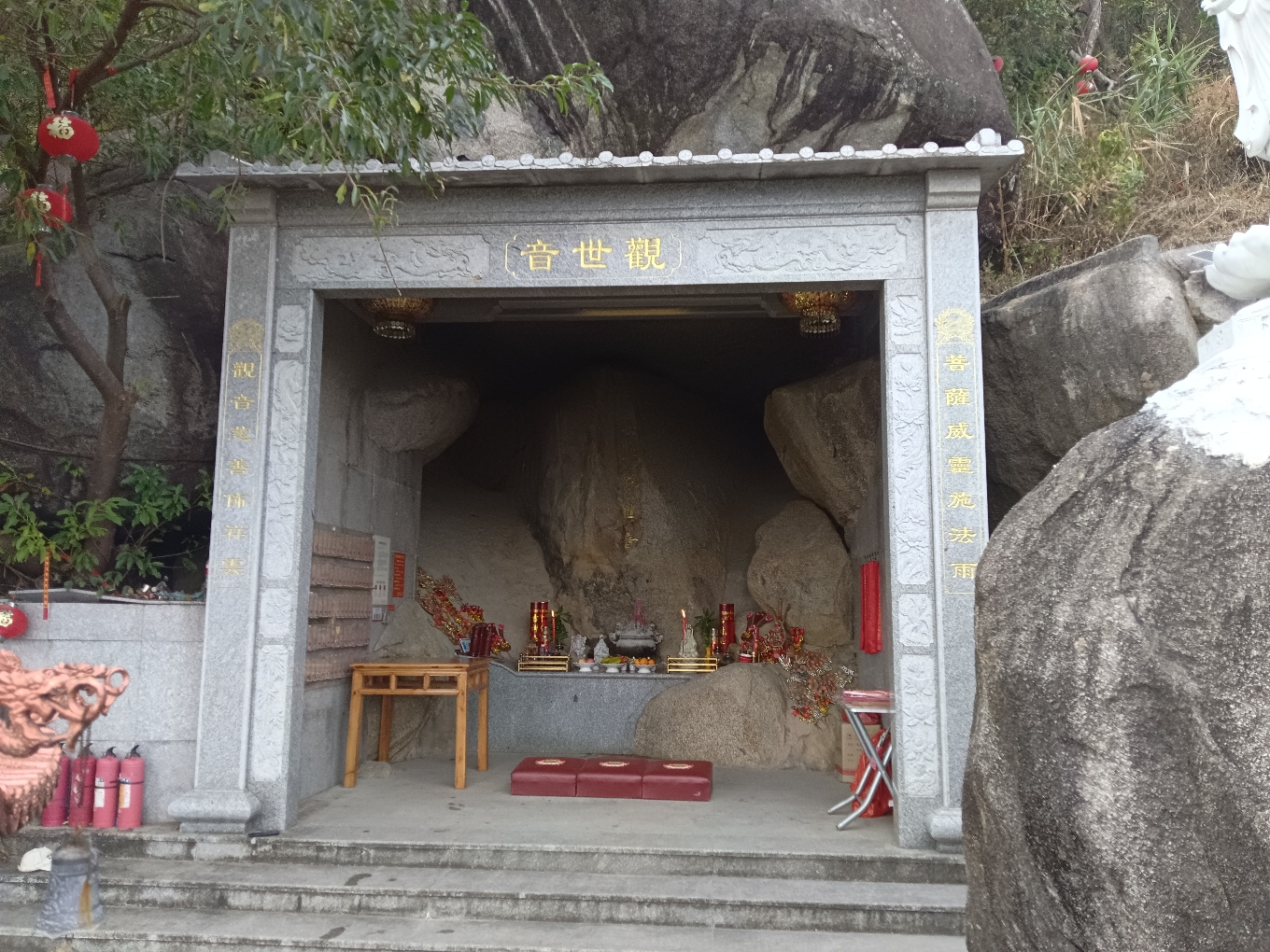 观世音实景照片