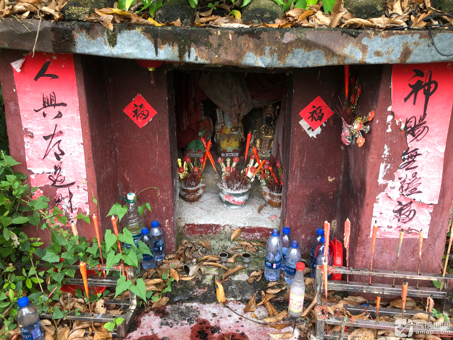 南雅土地爷山神庙实景照片