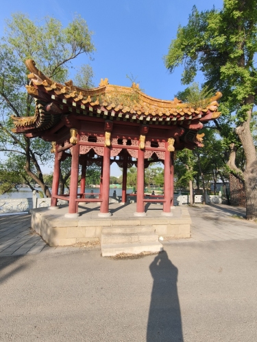 北陵公园-休息亭