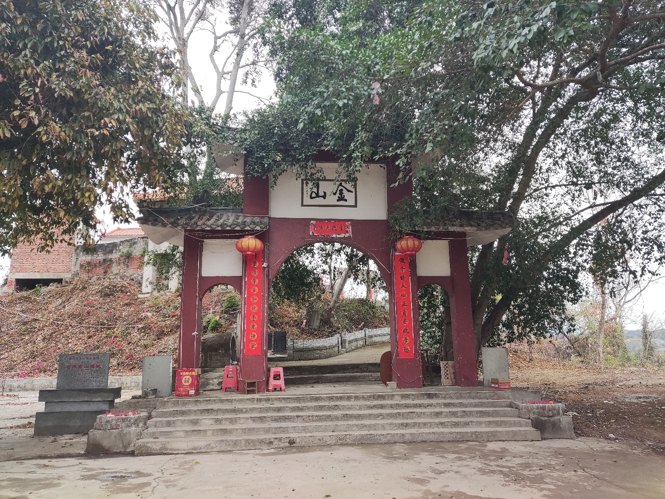 金山寺实景照片