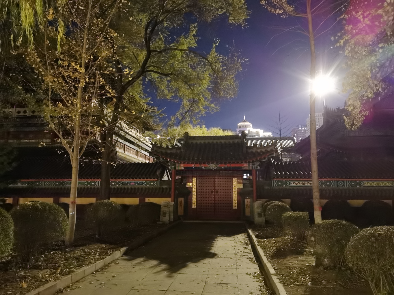 山门寺藏经阁实景照片