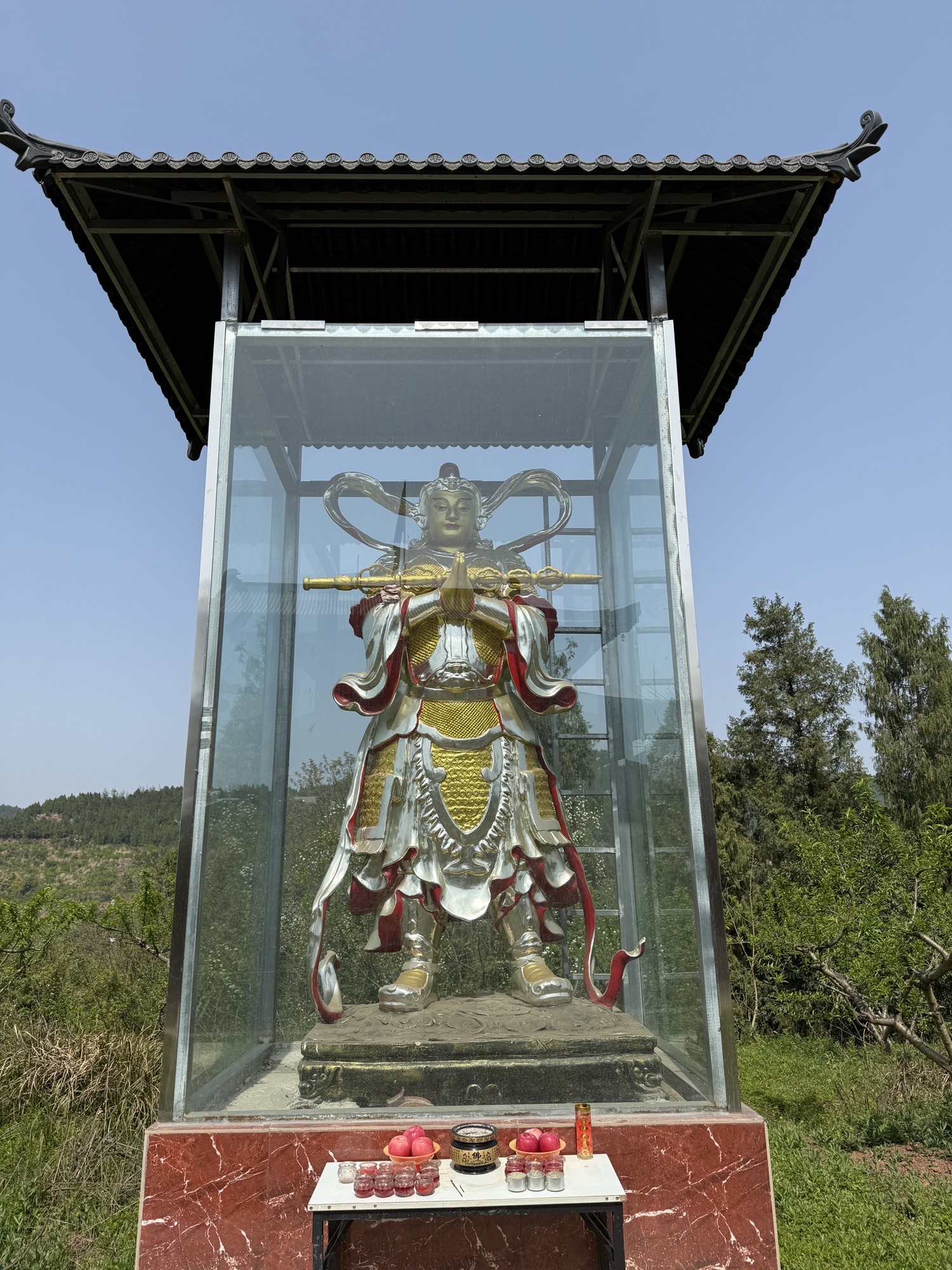 仪陇县安溪寺实景照片