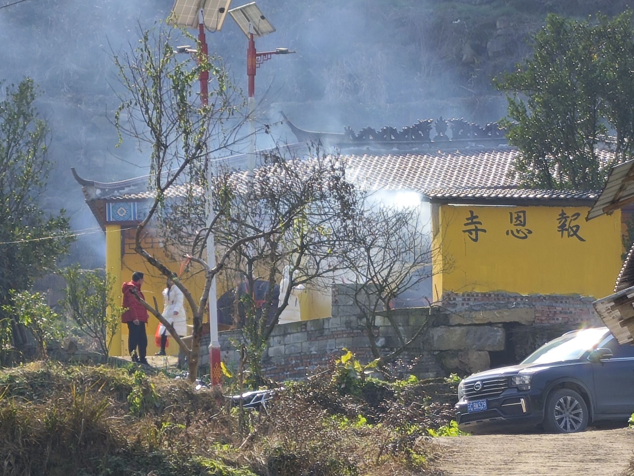 报恩寺实景照片