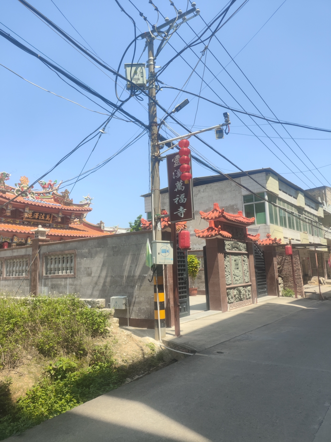 灵溪万福寺实景照片