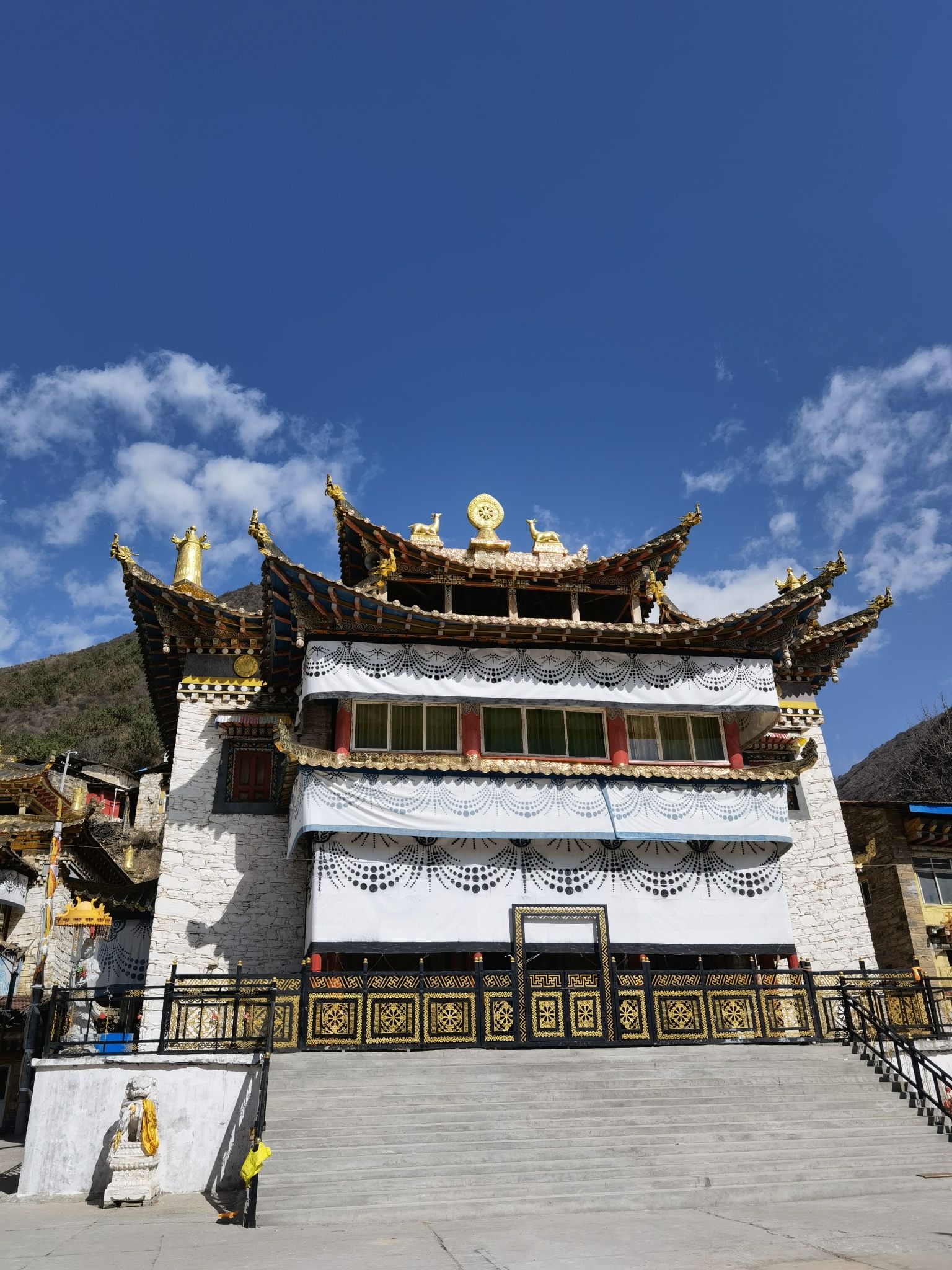 康山寺觉囊菩提法林洲寺实景照片