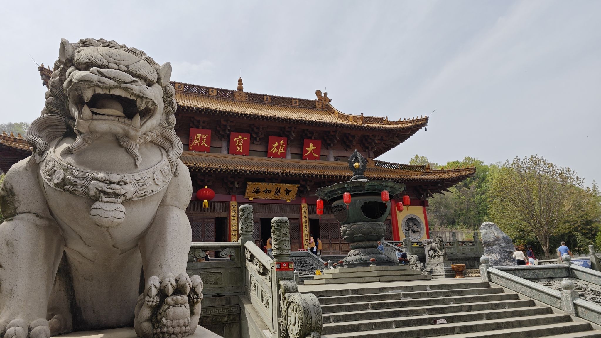 方山风景区-定林寺-大雄宝殿实景照片