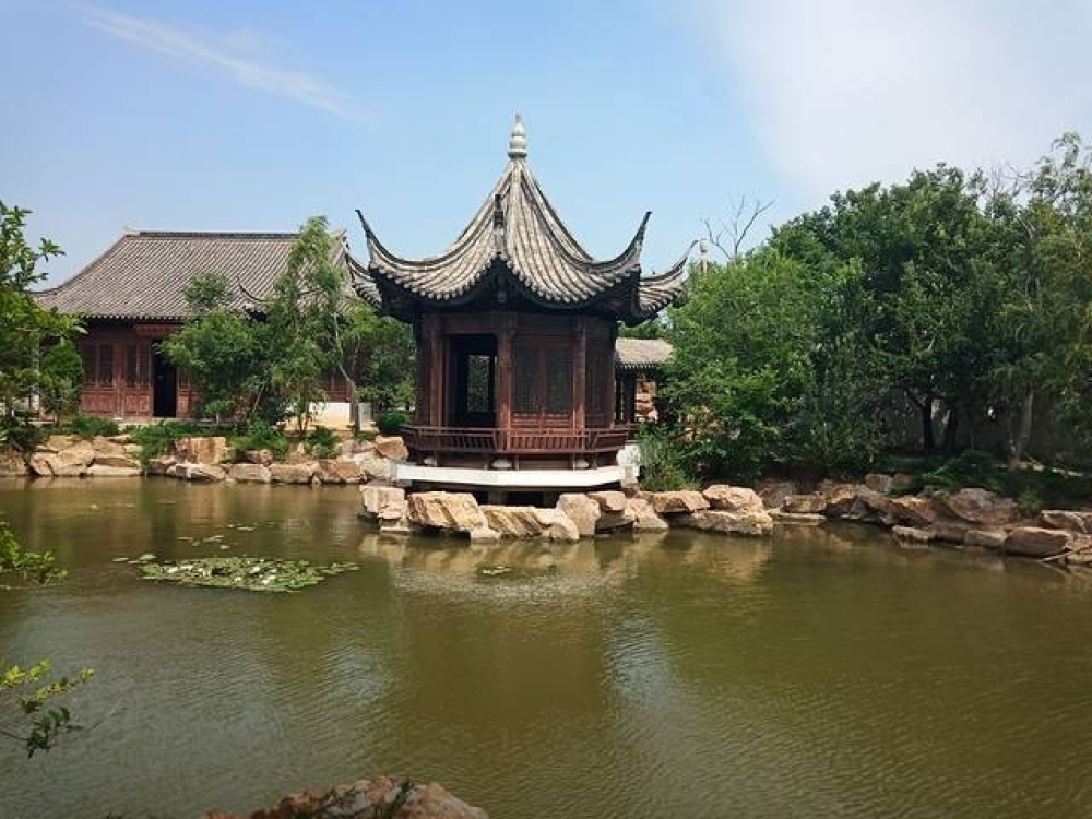 盘锦江南风情园景点图片