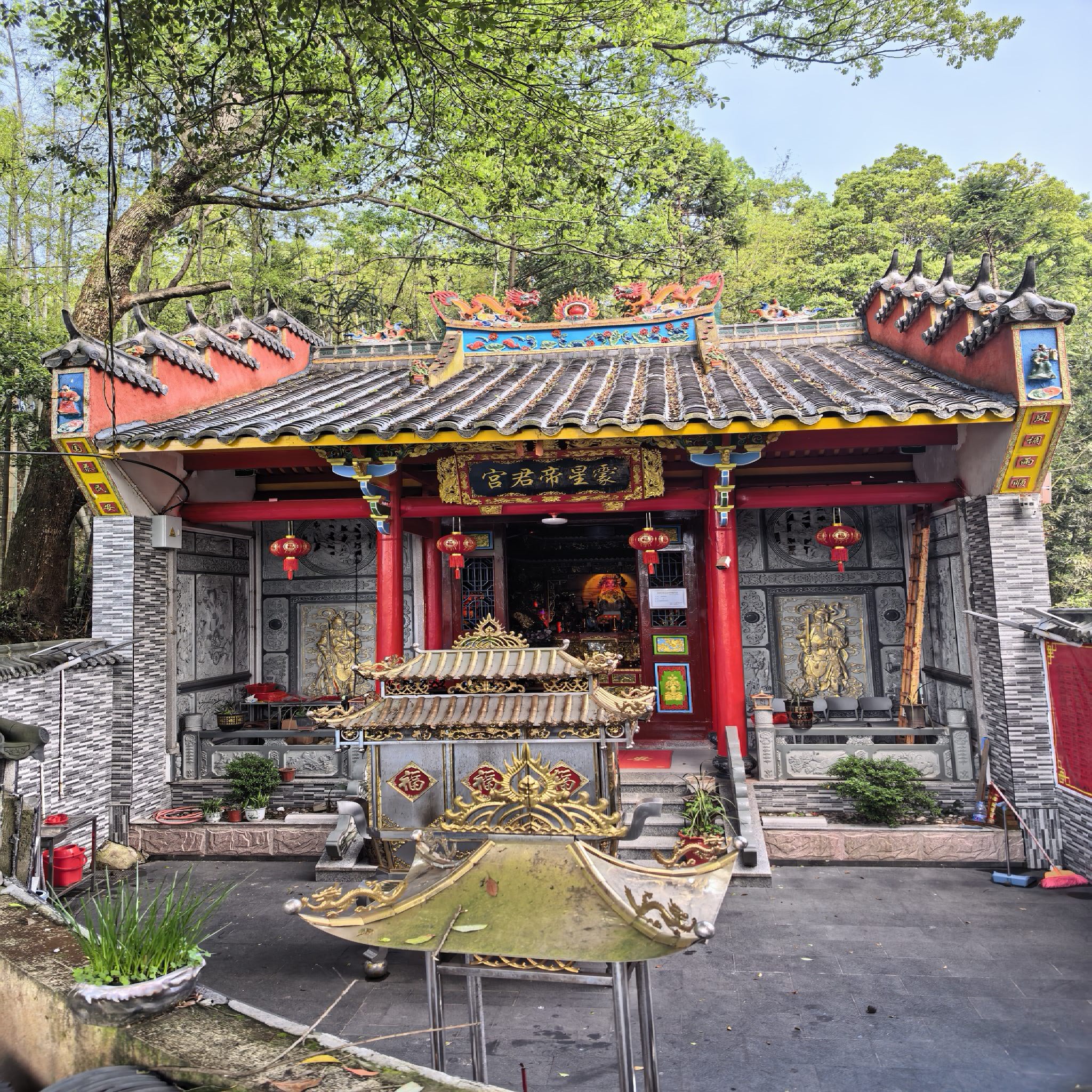 霥星帝君宫实景照片