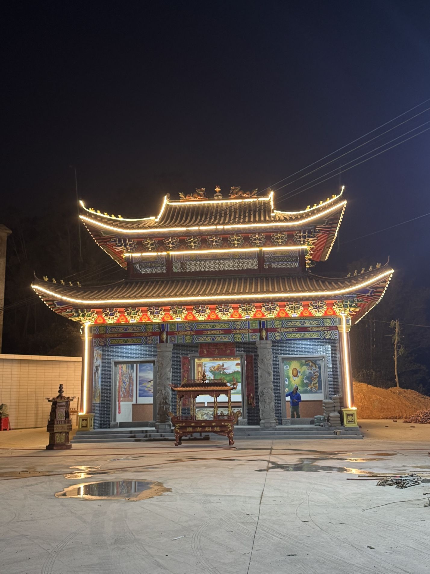 垭垌村古庙实景照片