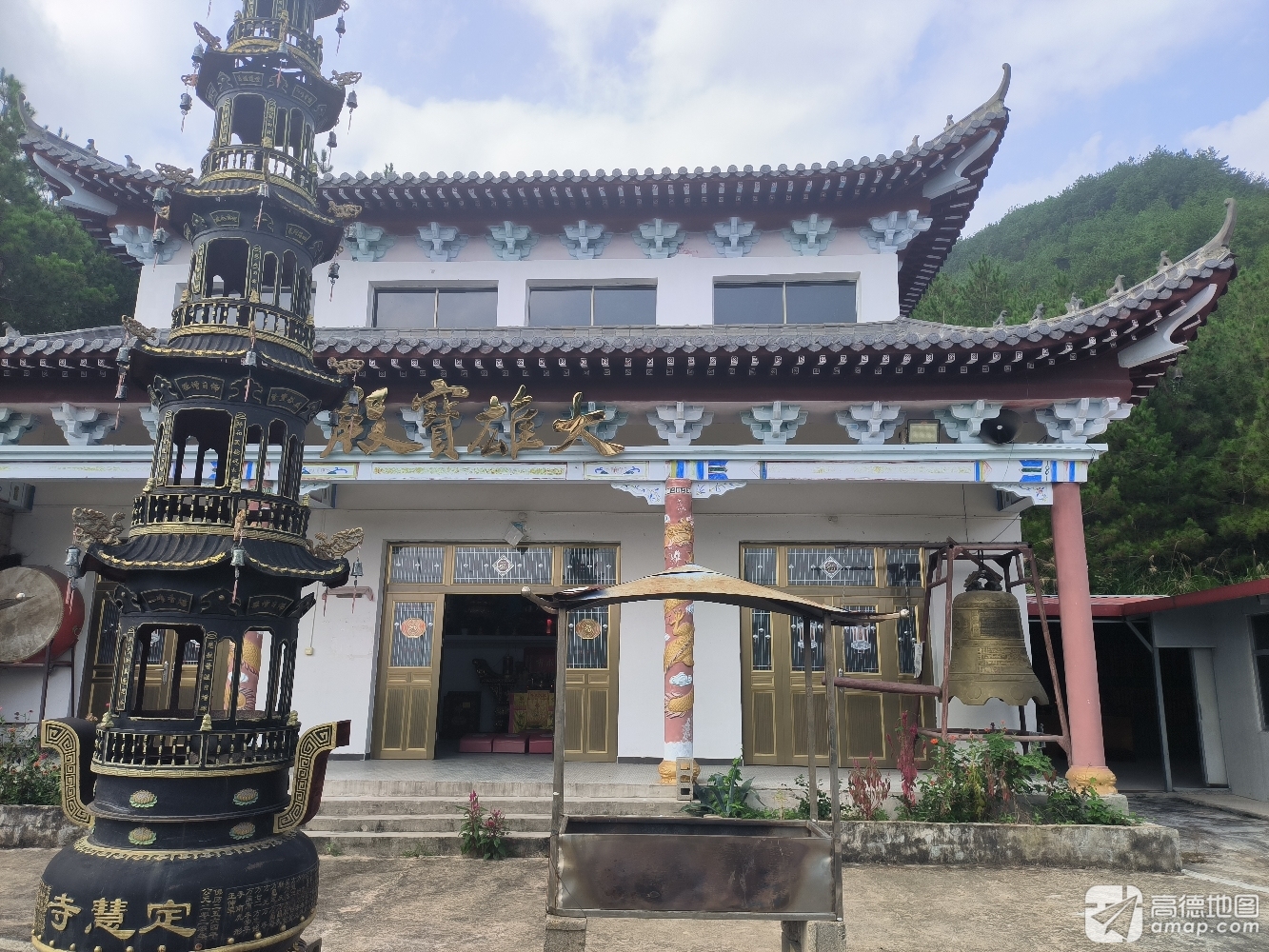 方冲定慧寺实景照片