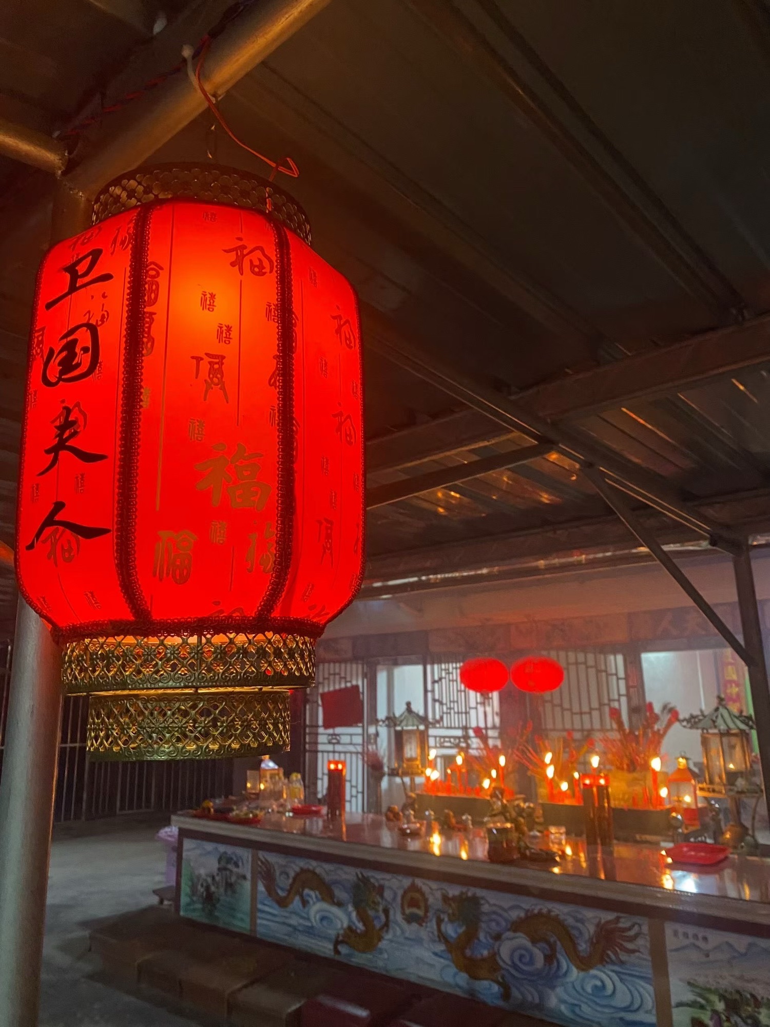 双枧村卫国夫人庙实景照片