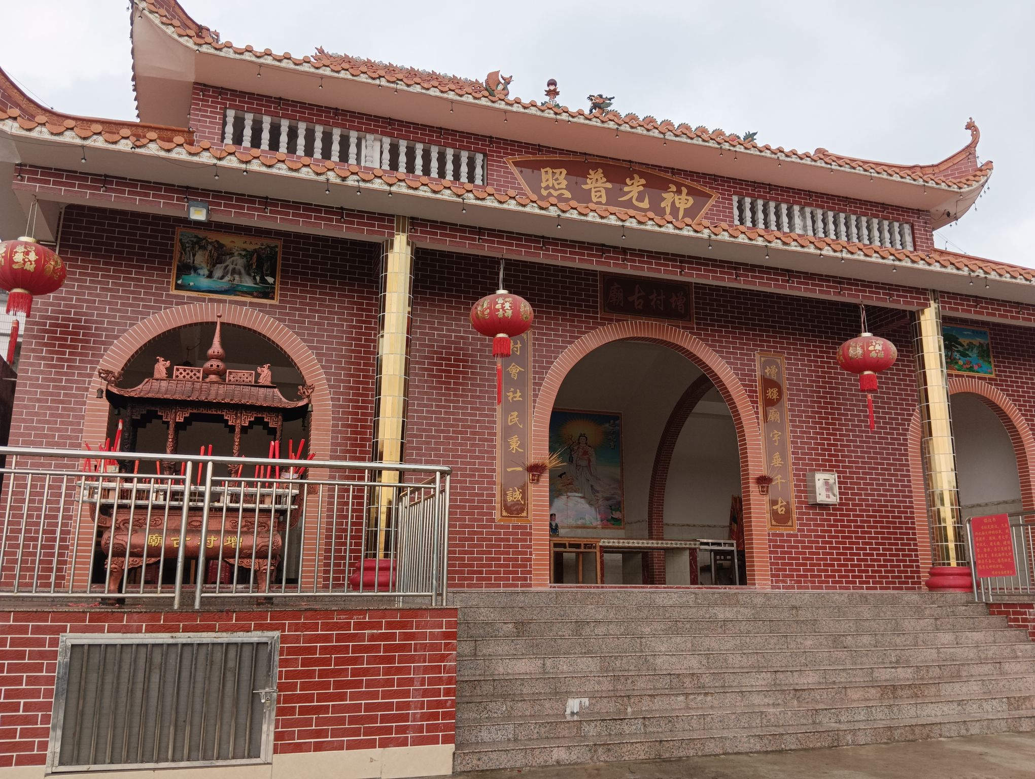 增村古庙实景照片