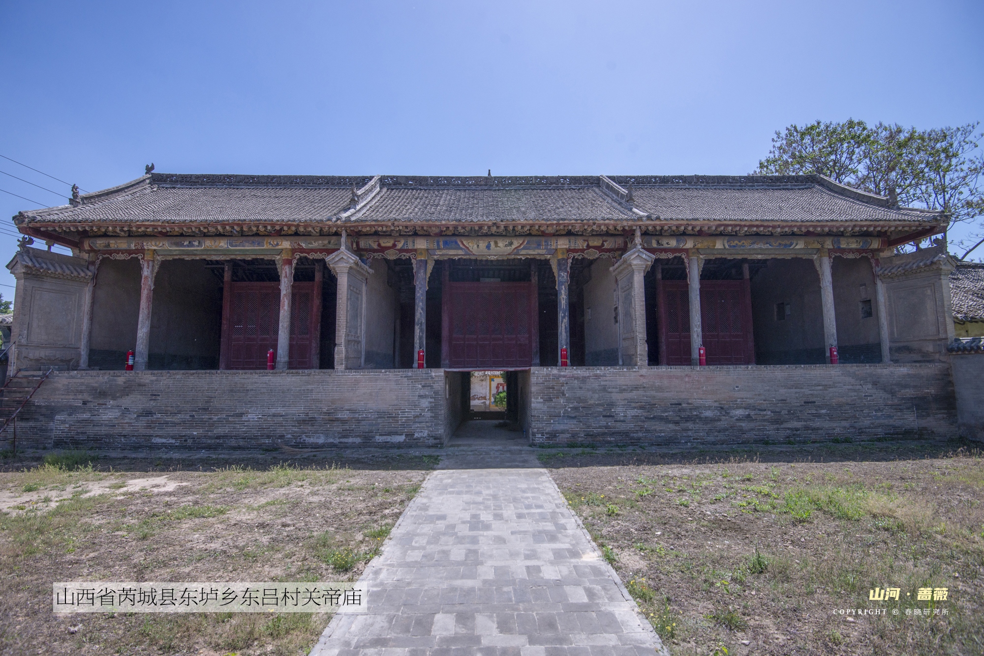 东吕关帝庙(连三舞台)实景照片