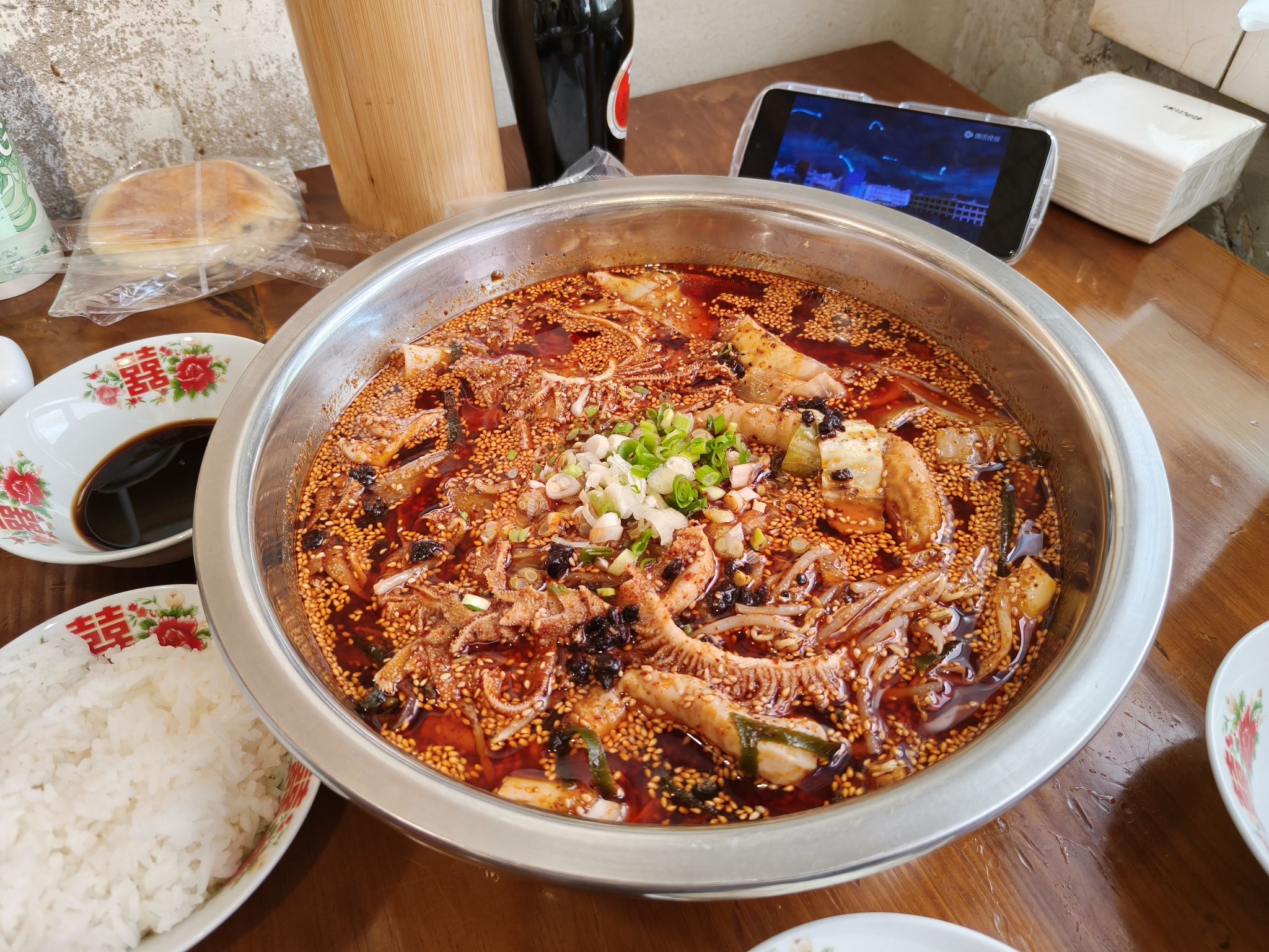 西落舌冒菜冒肚店
