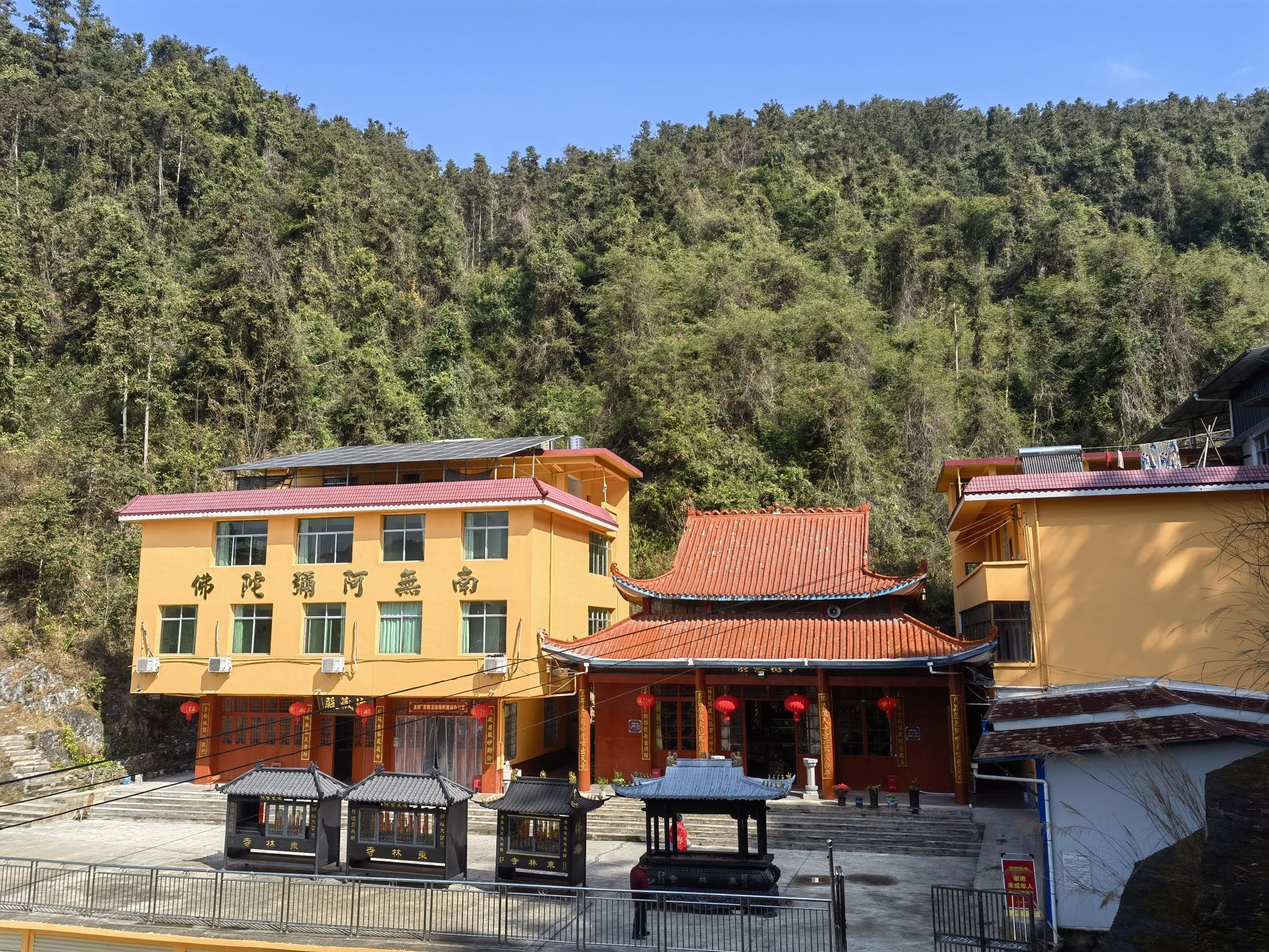 崇义东林寺实景照片