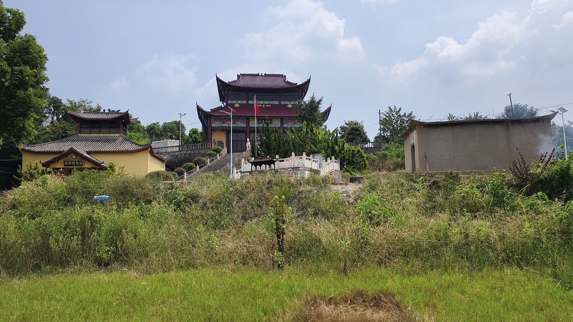 白马将军庙实景照片