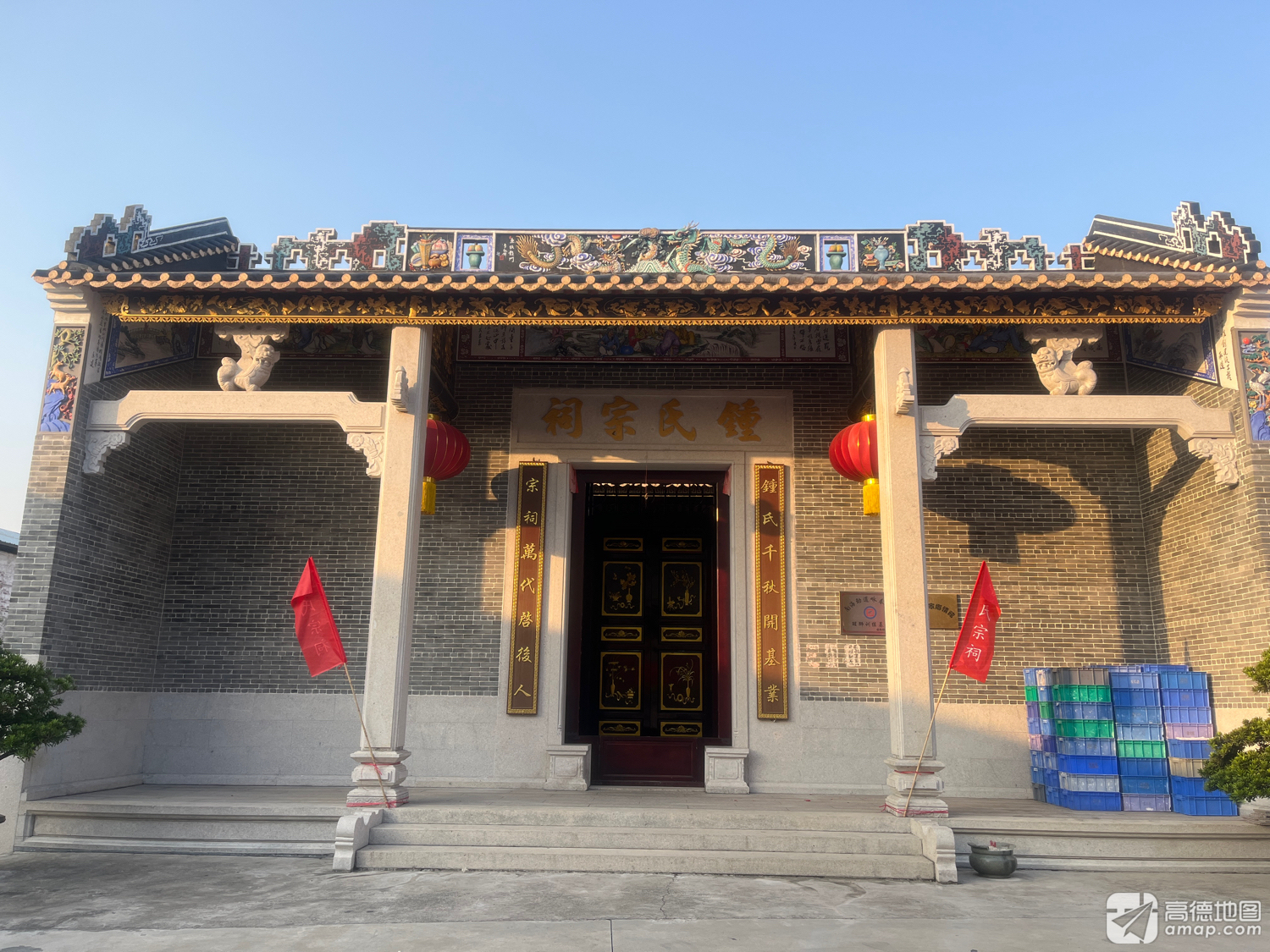 锺氏宗祠实景照片