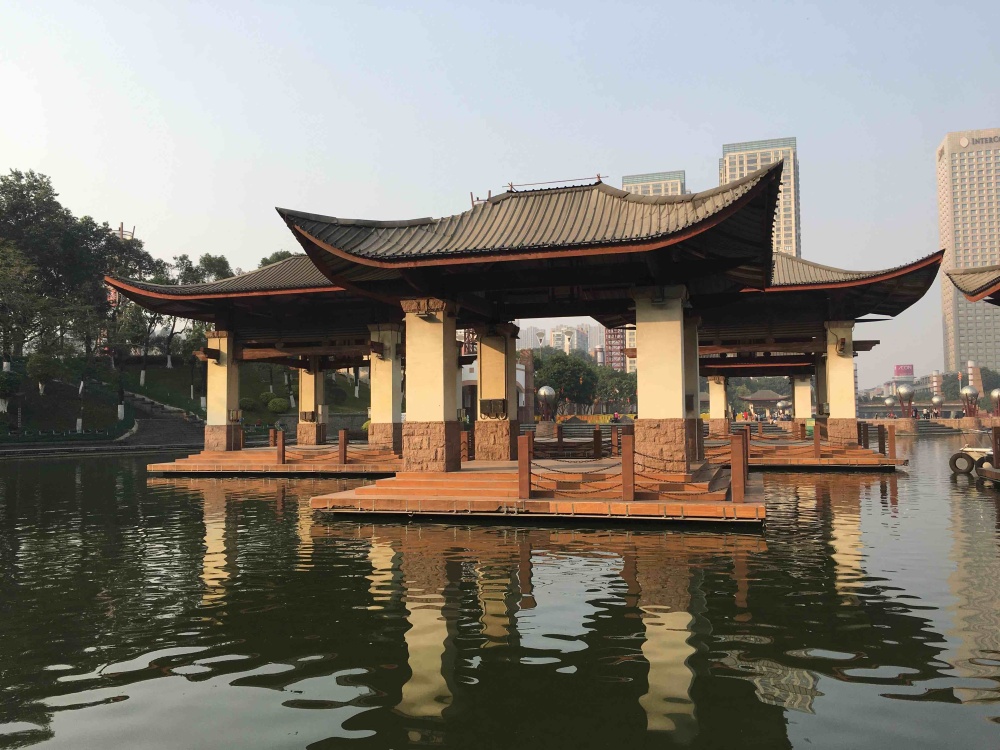 千灯湖公园景点图片