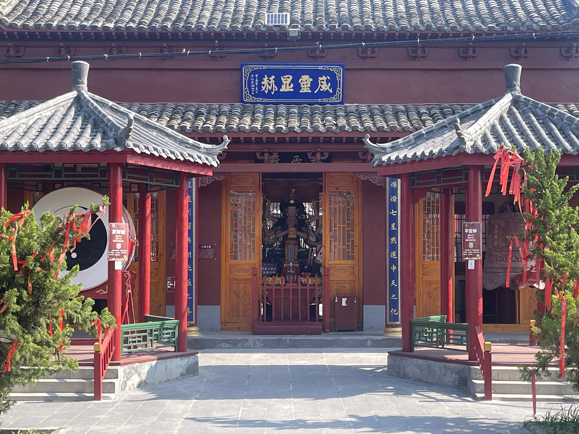 阜阳市临泉县杨桥镇八十里店东岳庙实景照片