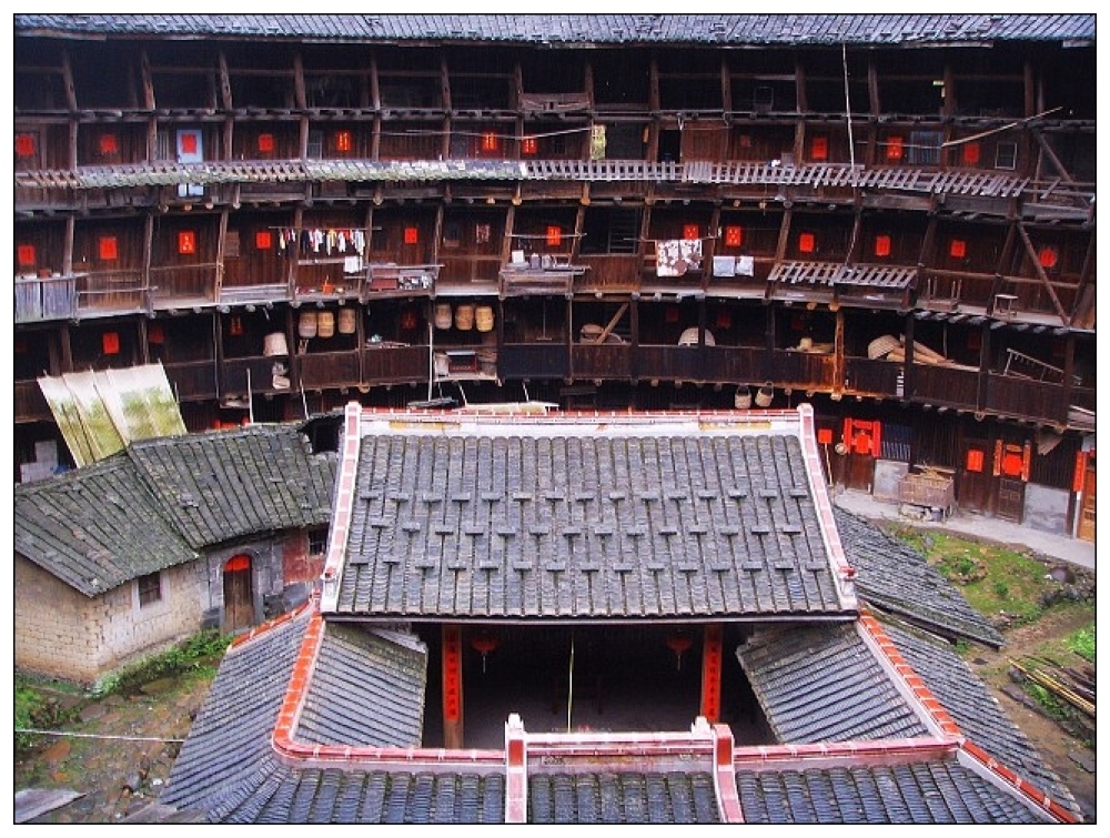 福建土楼永定景区景点图片