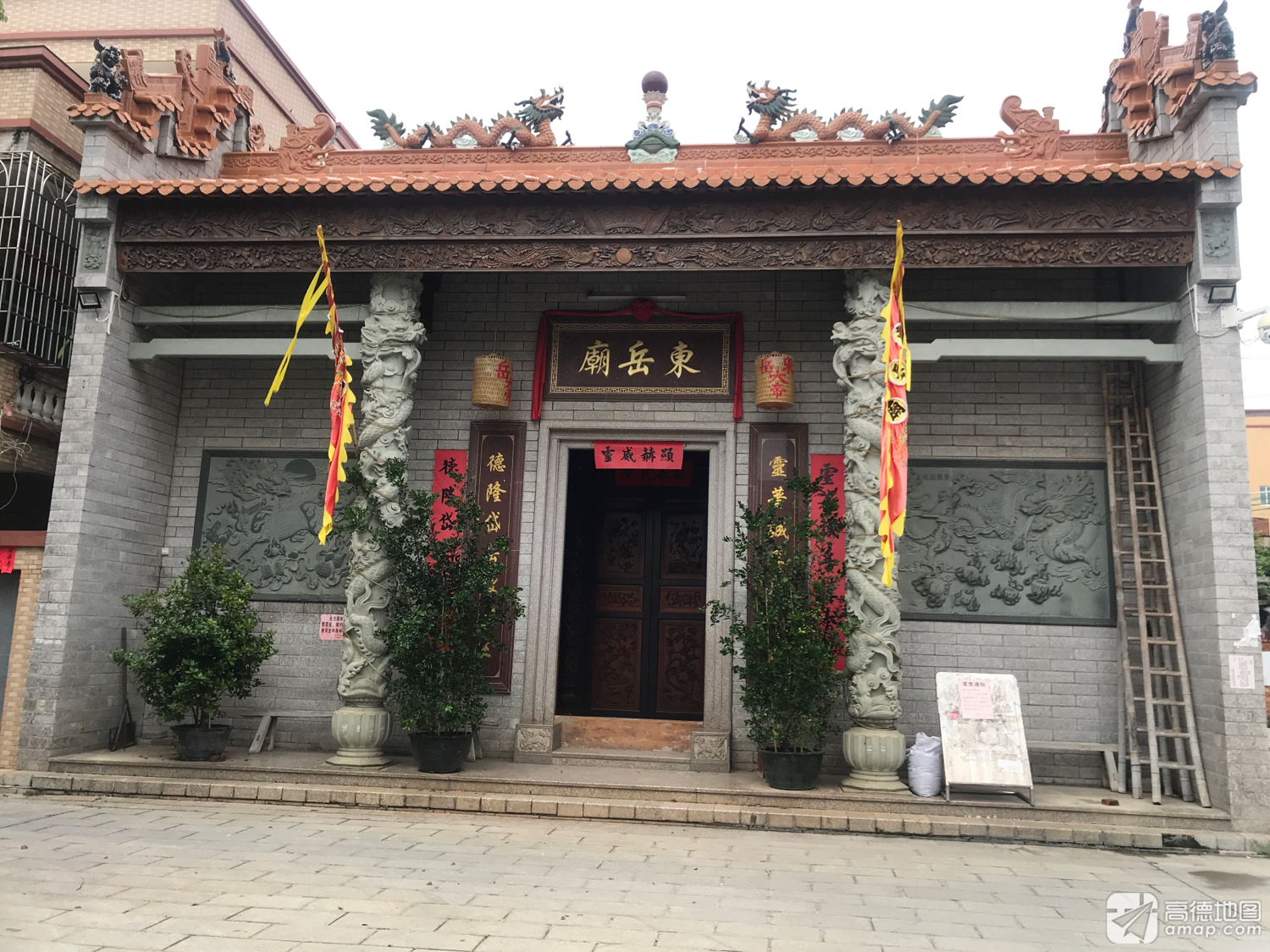 吴阳岭头街东岳庙实景照片