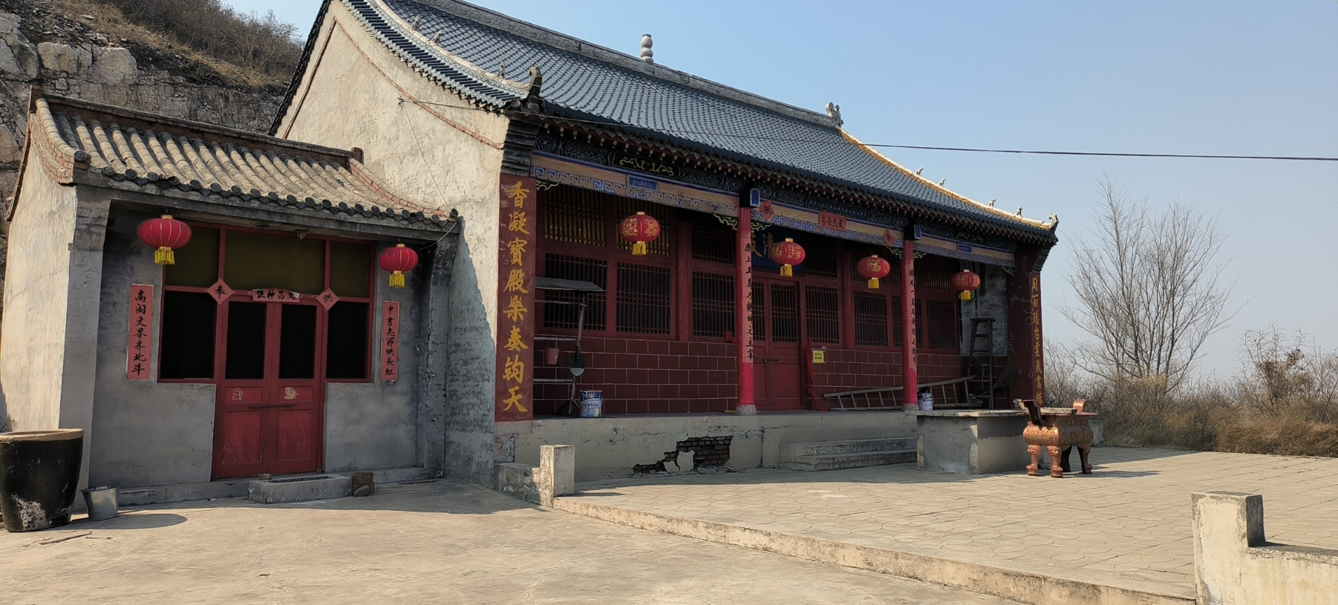 三霄庙实景照片