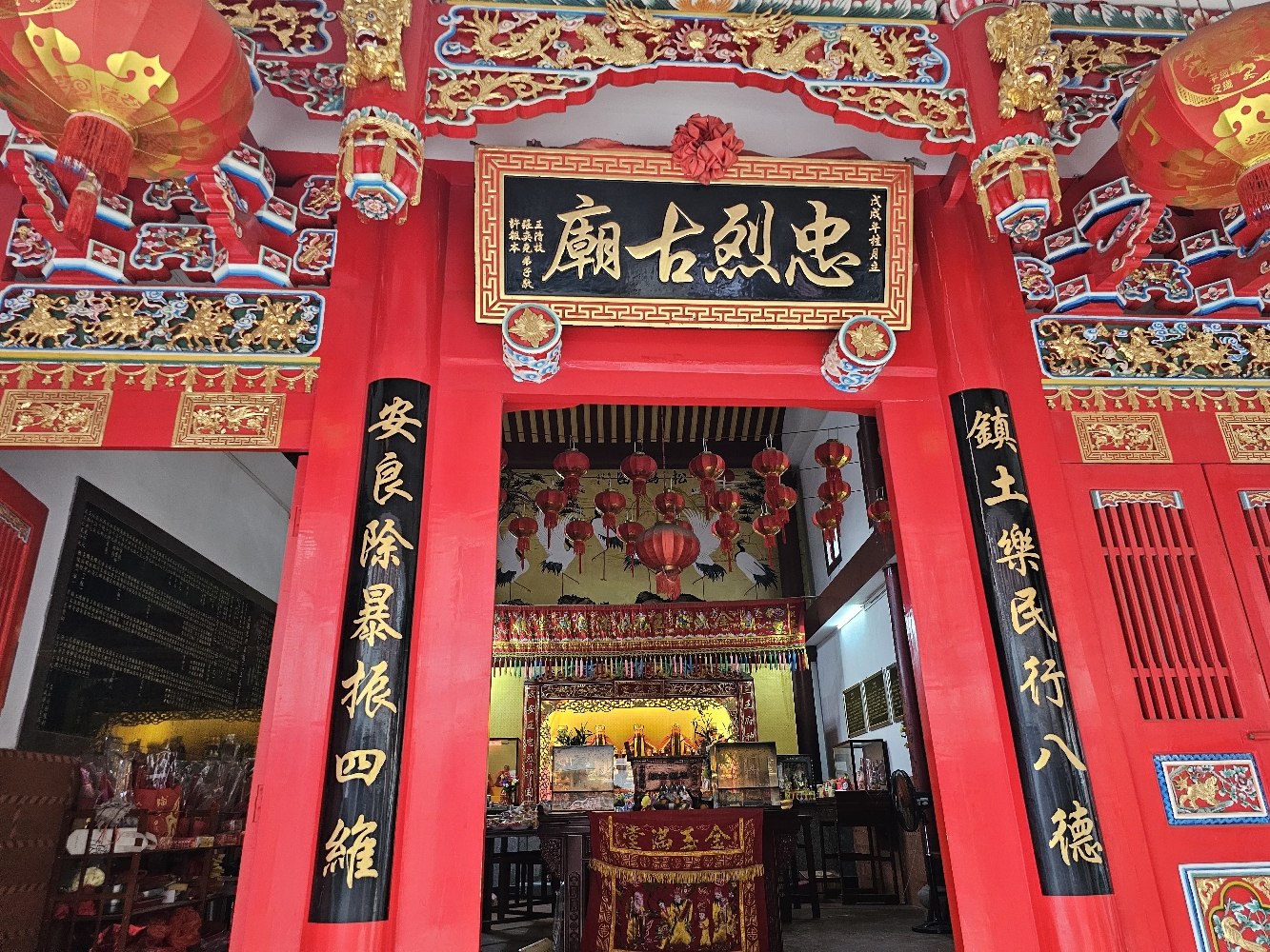 忠烈古庙实景照片