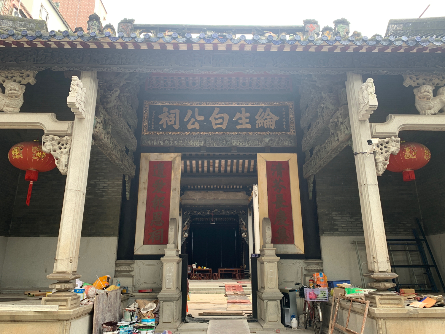 纶生白公祠实景照片