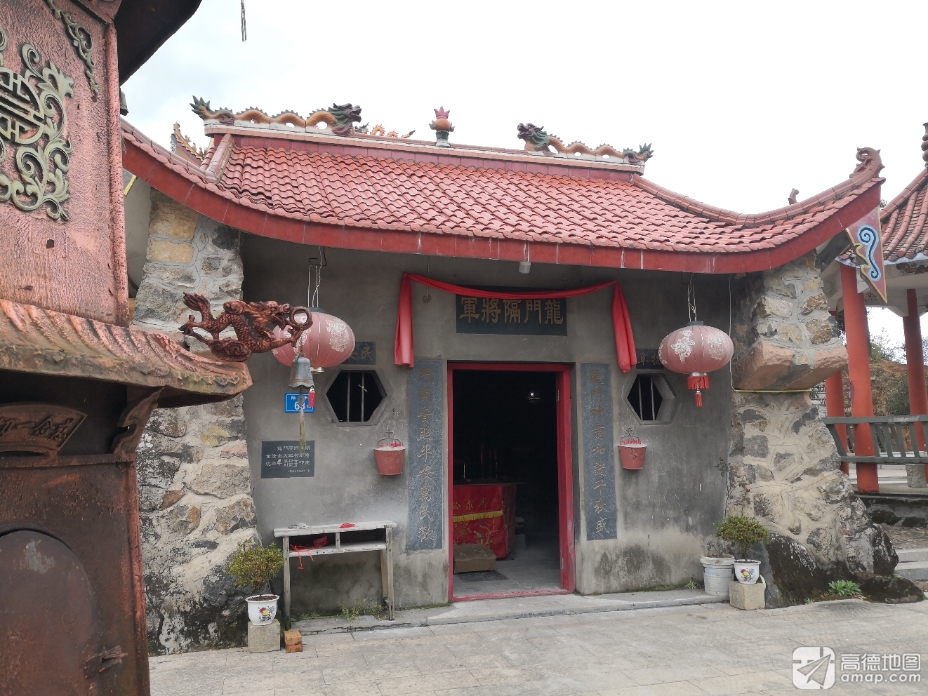 龙门隔(阁)将军庙实景照片