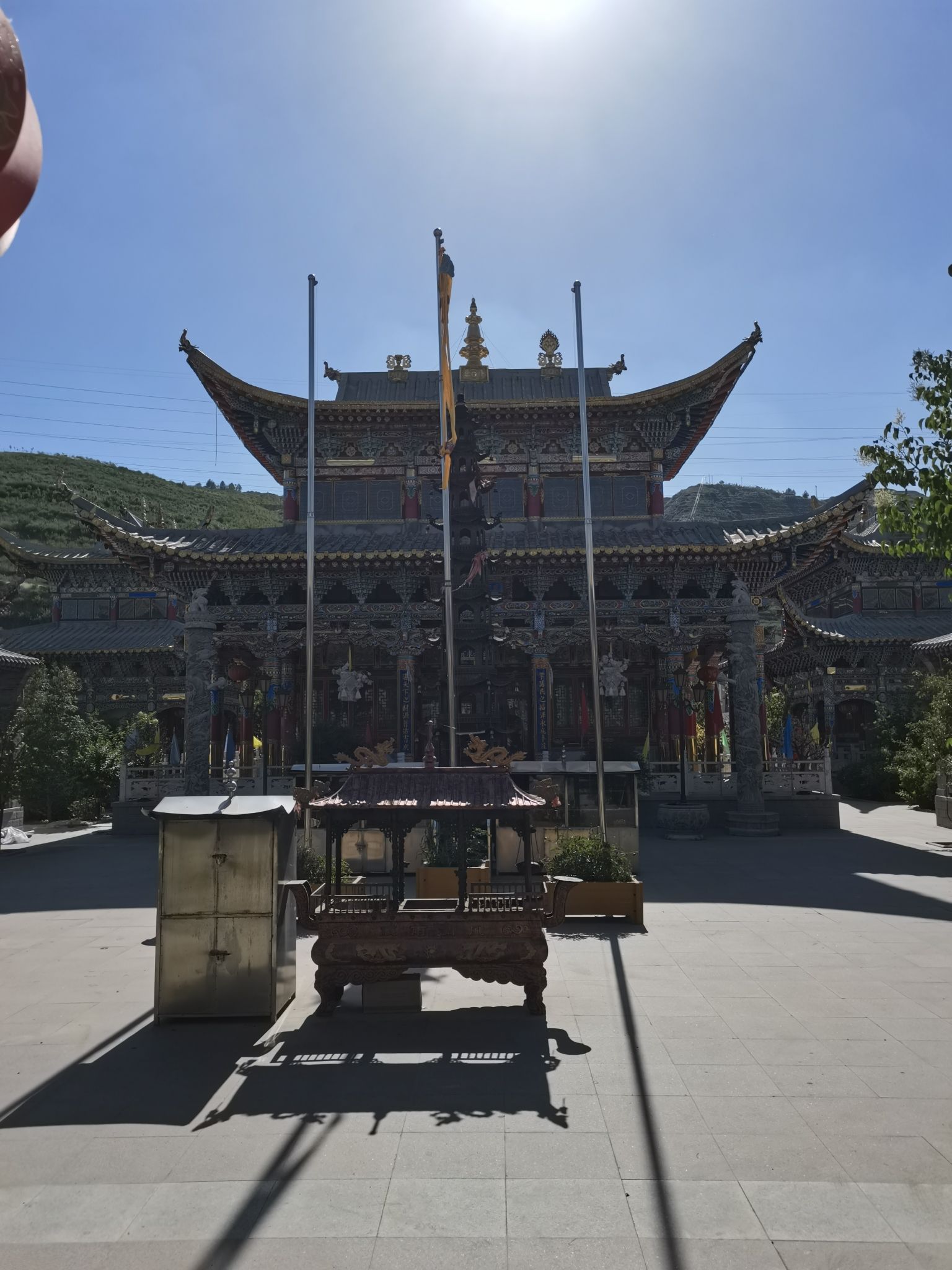石头磊村庙实景照片