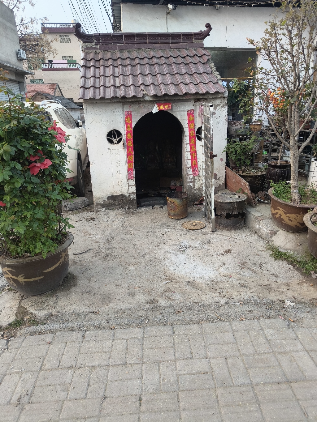 堌堆张庄土地庙实景照片