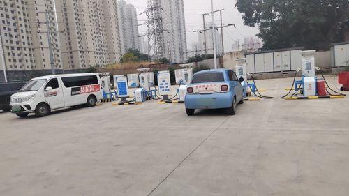 汽车充电站(中国石化定州中兴充电站)