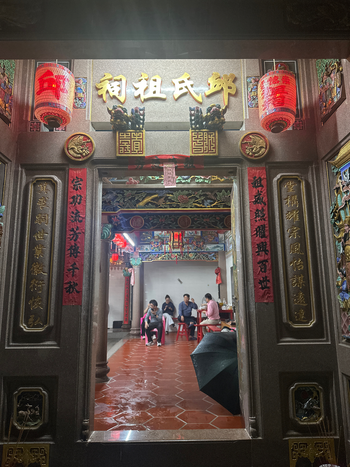 四十亩村邱氏宗祠实景照片