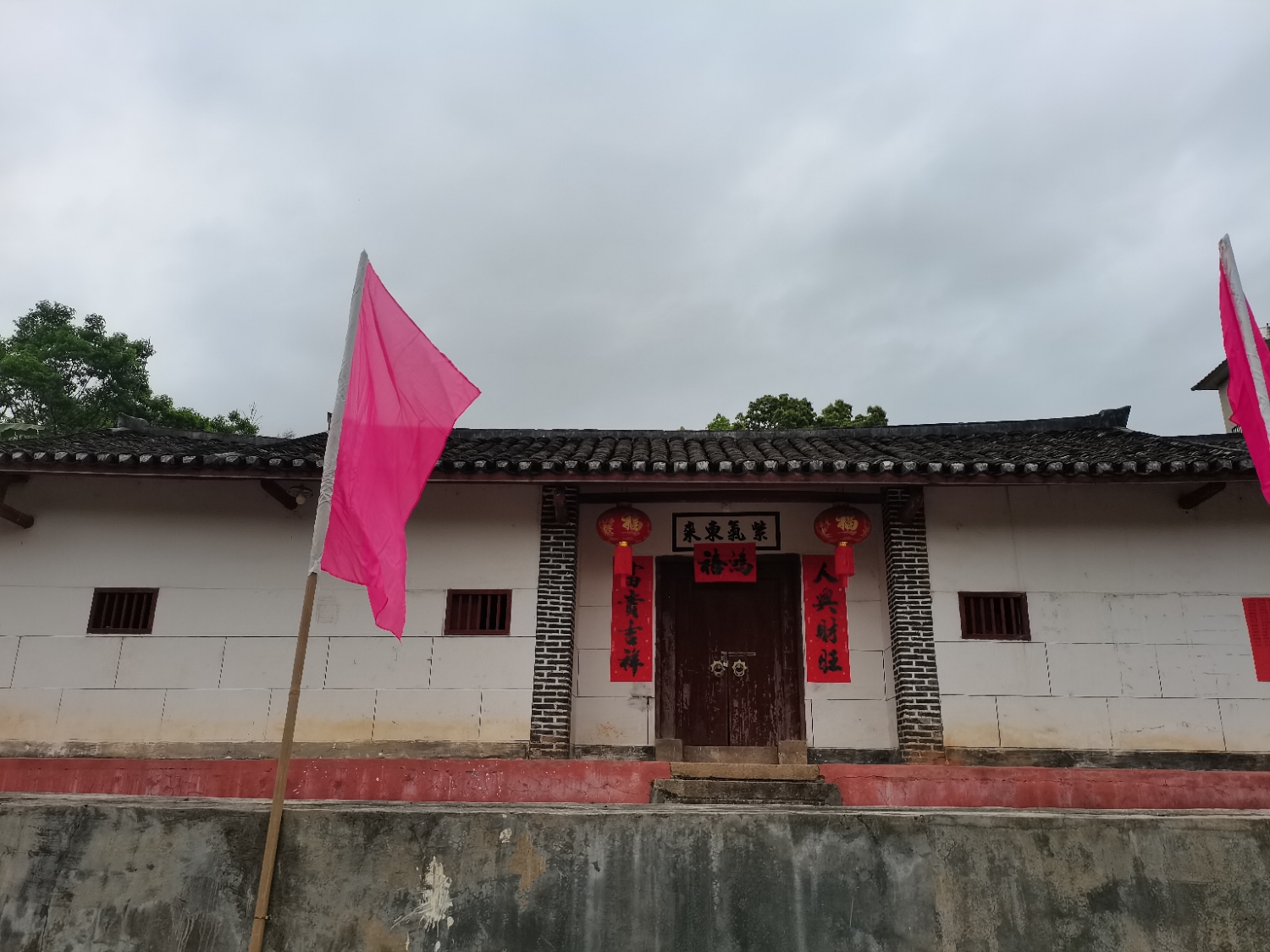 文见公宗祠实景照片