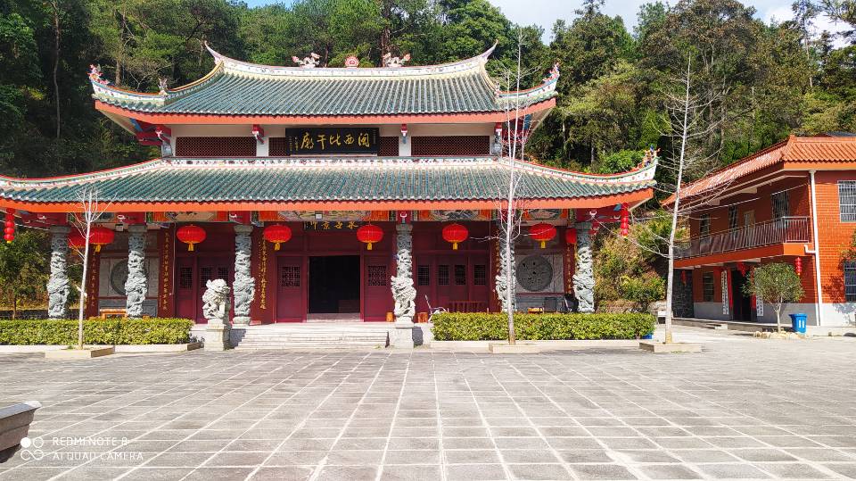 闽西比干庙实景照片