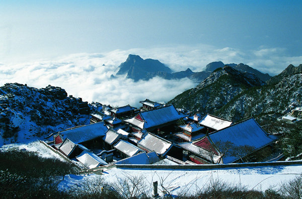 泰山风景名胜区-碧霞祠实景照片