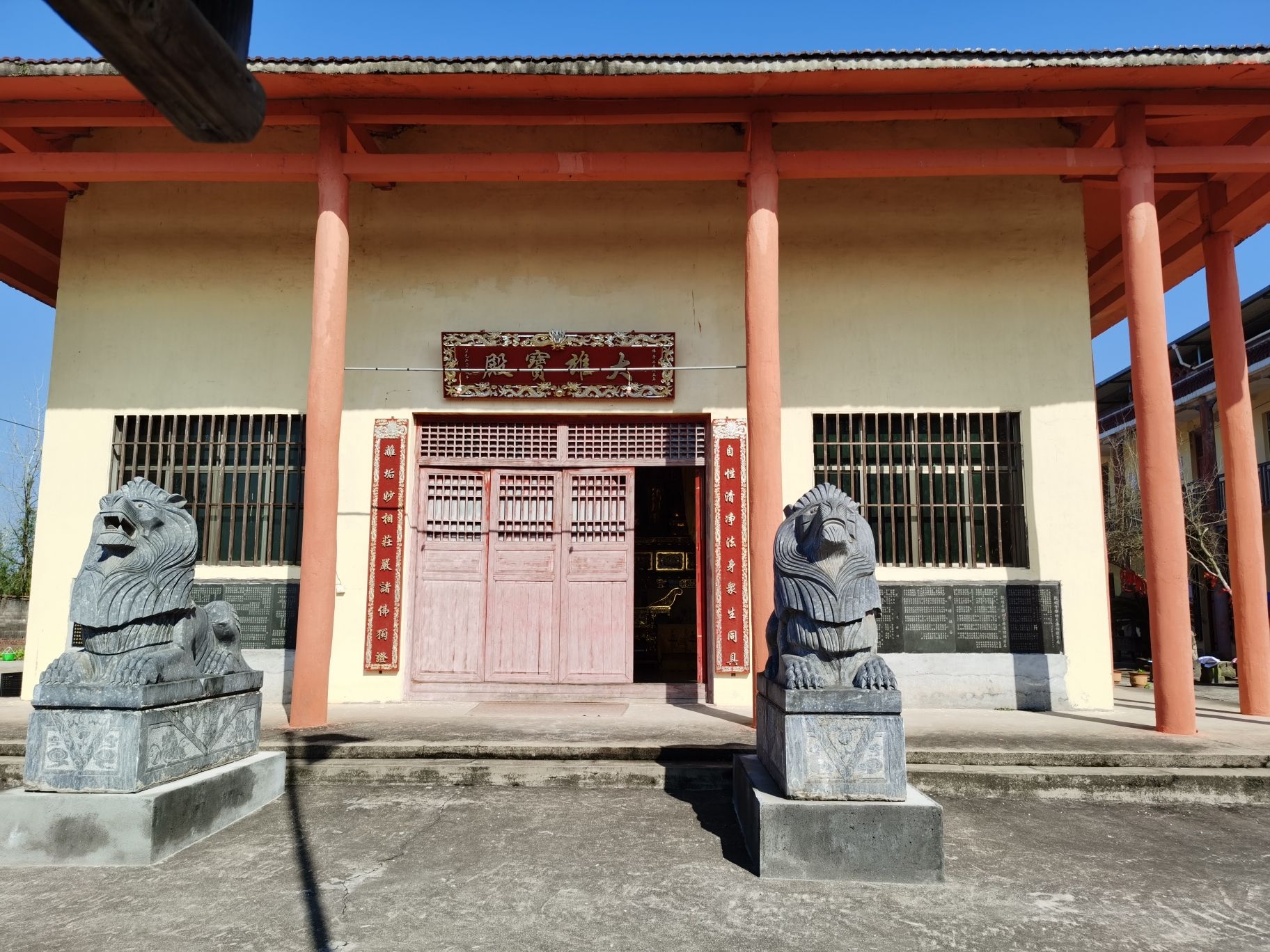 抚州市乾明寺实景照片